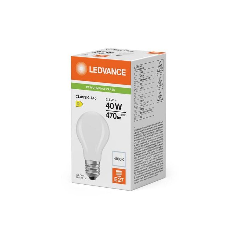 Żarówka LED 3,4W 840 E27 - CLA40840FG5