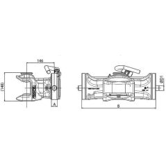 Clevis ladder insert - D001796223