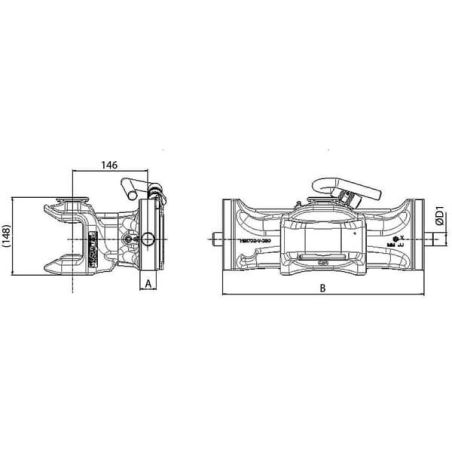 Clevis ladder insert - D001796223