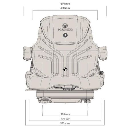 Seat Primo L Plus PVC 12V Update - G1550942