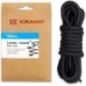 Laces round 100cm black - KFLAC100B Laces round 100cm black - KFLAC100B