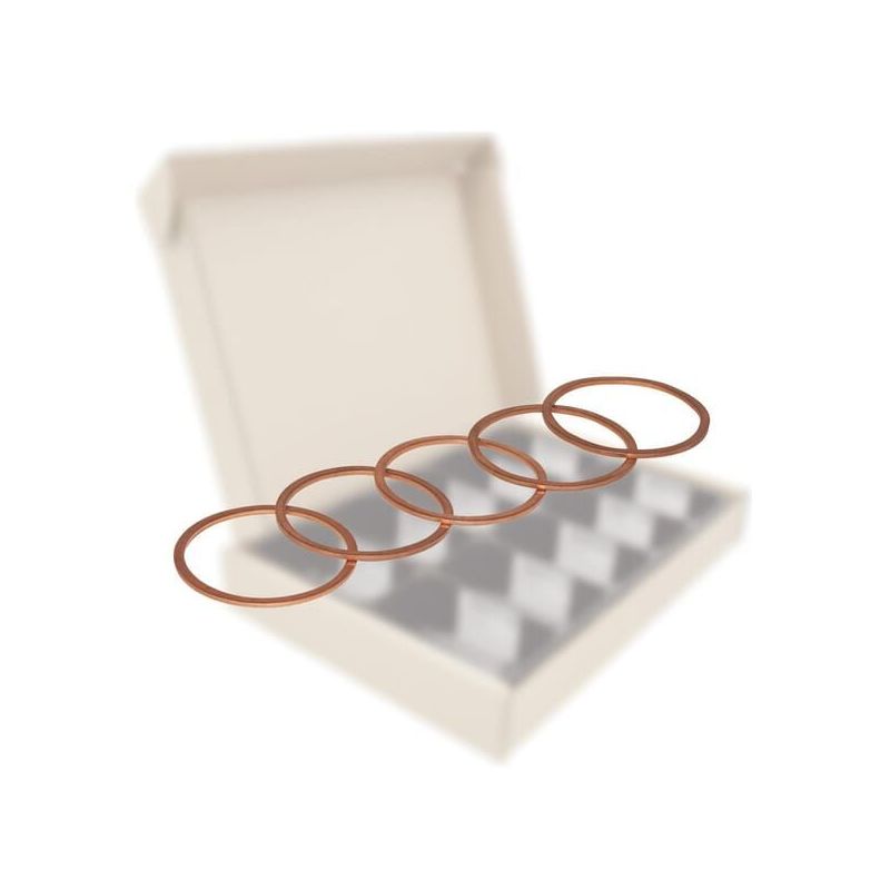 Assorted copper washers 3/4 18pcs - KWS00905 Assorted copper washers 3/4 18pcs - KWS00905