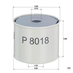 P8018X MANN-FILTER, Kraftstofffilter 