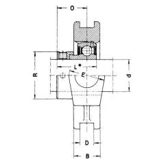 PTUE35TVFA1255 INA, Bearings 