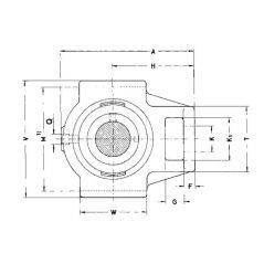 PTUE35TVFA1255 INA, Bearings 