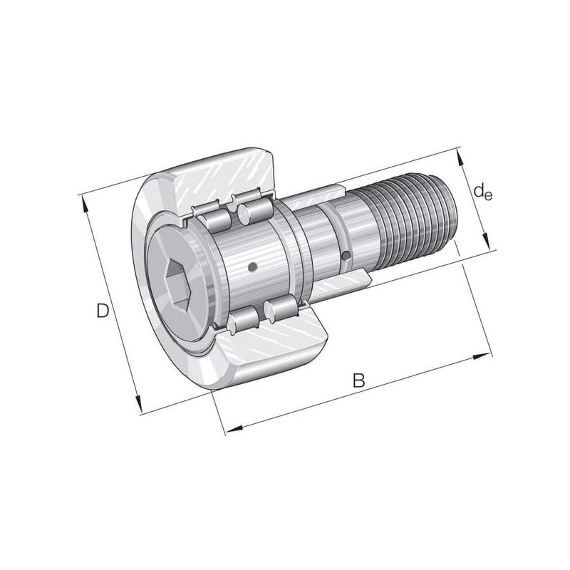 Track roller - PWKRE802RSXL Track roller - PWKRE802RSXL
