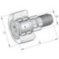 Track roller - PWKRE802RSXL Track roller - PWKRE802RSXL