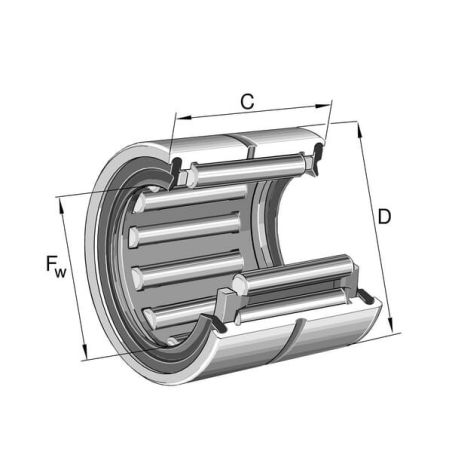 Nadellager - RNA4908RSRXL