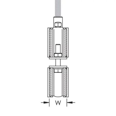 Rohrschelle 196-209mm - RS280209