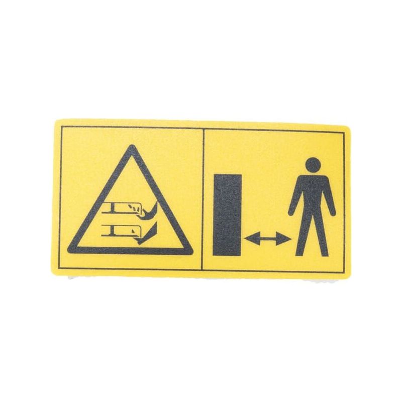 Safety label small - SAU12007 Safety label small - SAU12007