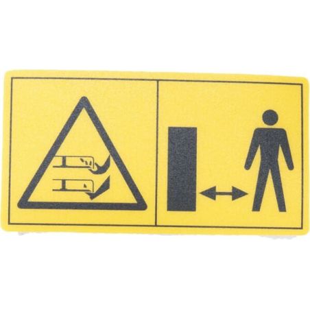 Safety label small - SAU12007