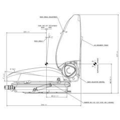 Sitz 214B PVC, mit OPS - SK319312