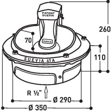 Drinking bowl Mod. 41A 24V 180W - SU1001041