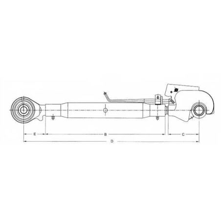 Quick hitch top link - VPL5023
