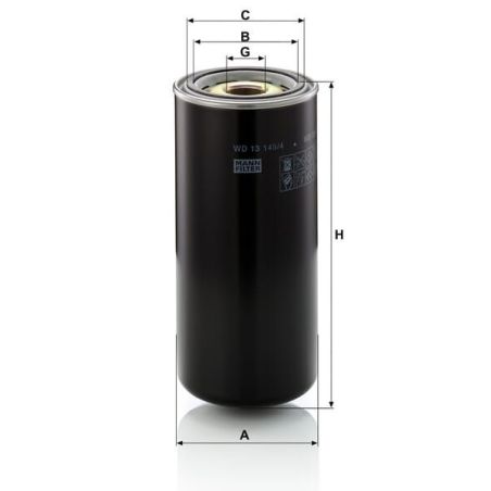 Filtr oleju - WD131454