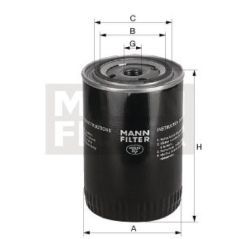 Filtr oleju - W11007