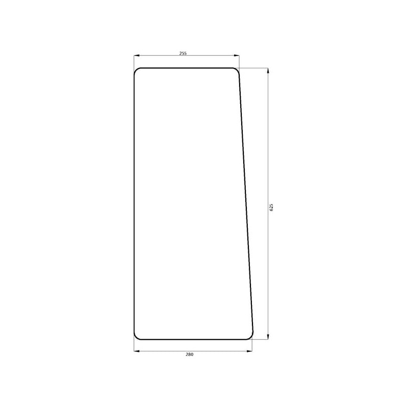 Windscreen lower - 00097697020N Windscreen lower - 00097697020N