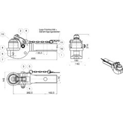 00422032A20 Scharmüller, Hook inserts 