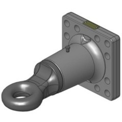 Towing eye, flanged, 50mm - 00665400A02