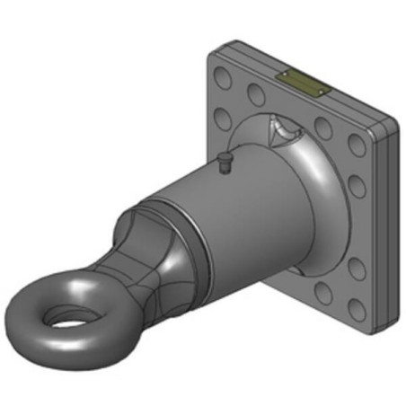 Towing eye, flanged, 50mm - 00665400A02
