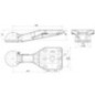 Flanschzugöse horizontal - 00650940A02