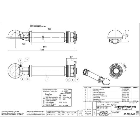 Rundschaftzugöse - 00663942A02