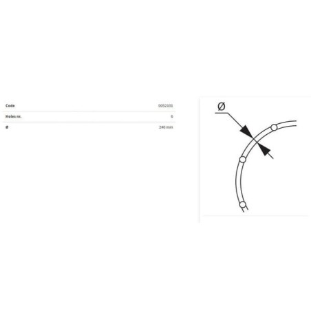 Rods for orchard sprayers - 0052101AKB