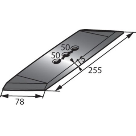 Goizin 3T 78X15 left share - 010154M