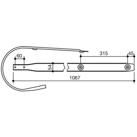 Abstreifer, lang - 009381981N