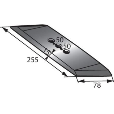 Goizin 3T 78X15 right share - 010104M