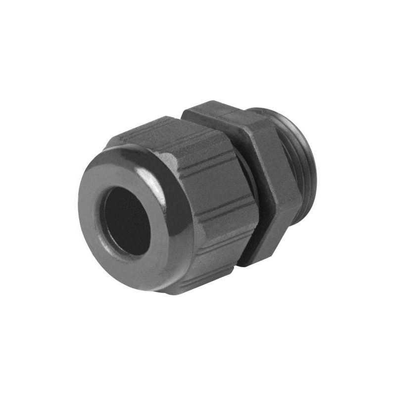 Cable gland PG16, PA, Black - 010NPG16