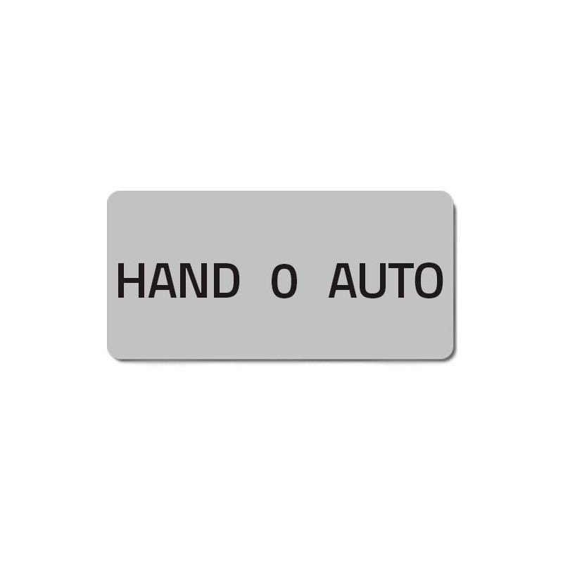 Schild HAND 0 AUTO - 02097T Schild HAND 0 AUTO - 02097T