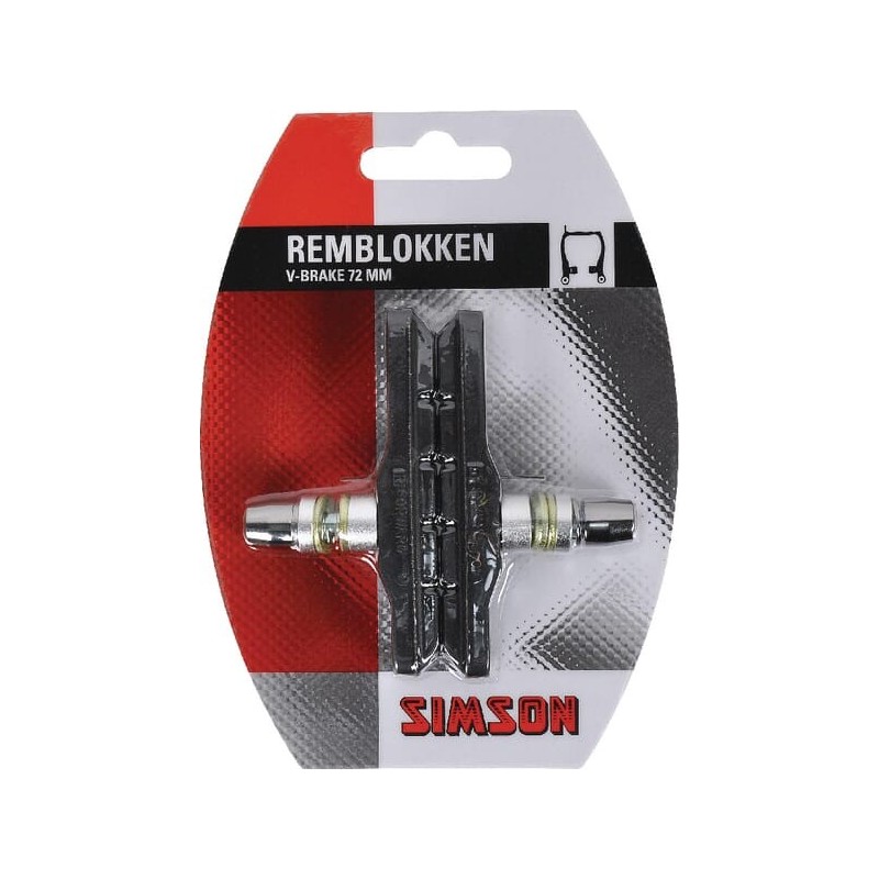 V-Brake-Bremsbacken 70 mm - 020204SIM