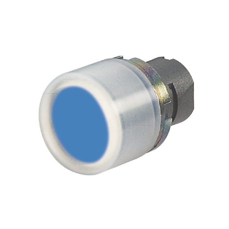 Push button, rubber cap, orange - 020PPLICGA