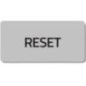 Schild RESET - 02055T Schild RESET - 02055T