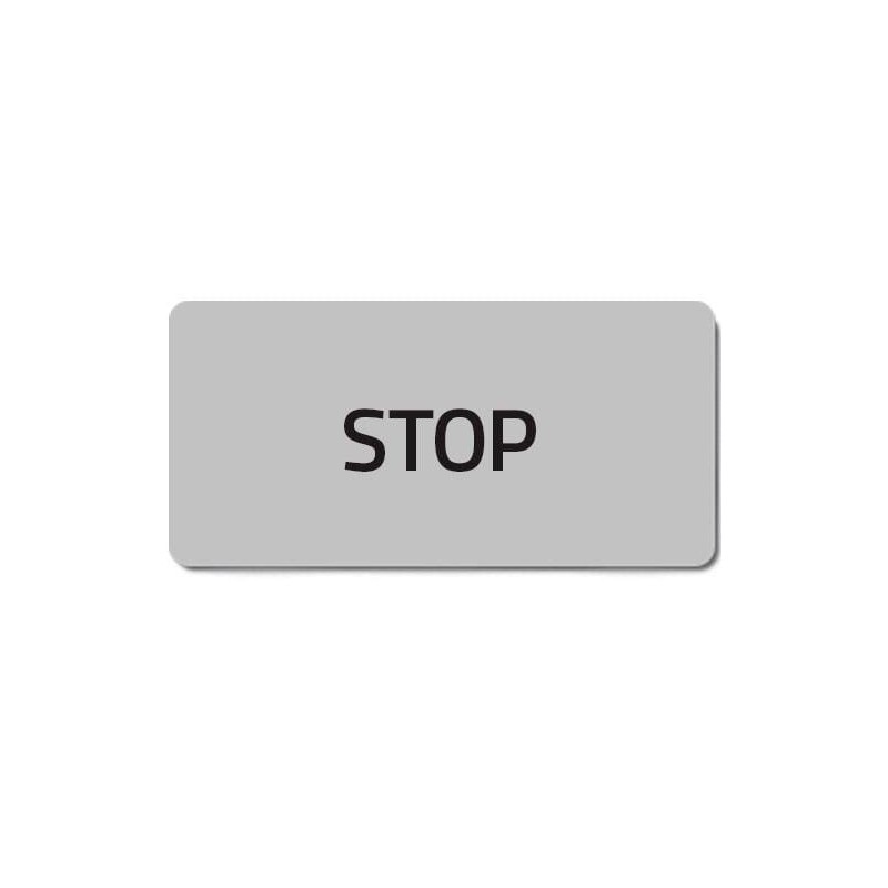 Label STOP - 02023T