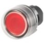 Push button with rubber cap - 020PLICGR