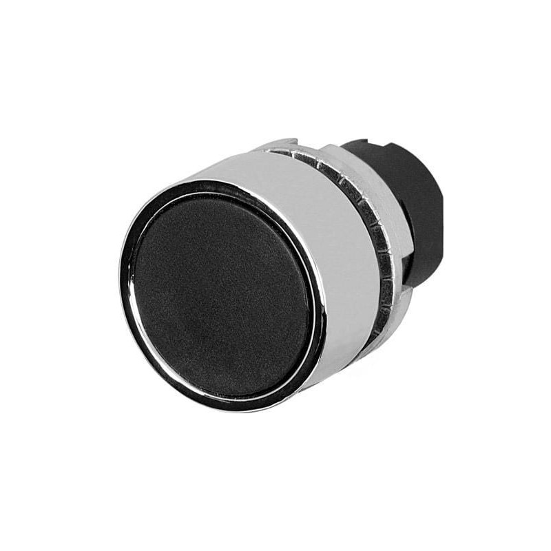 Black push button - 020PTAINW