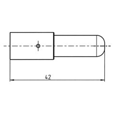 Steckerstift, 50 mm² - 0218141JAE