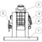 Locking complete K80 heavy duty - 02481349A43 Locking complete K80 heavy duty - 02481349A43