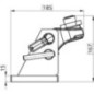 Locking complete K80 heavy duty - 02481349A43 Locking complete K80 heavy duty - 02481349A43