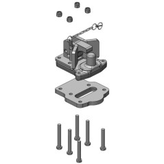 Retro screw-mount Pitonfix - 02481361RK1