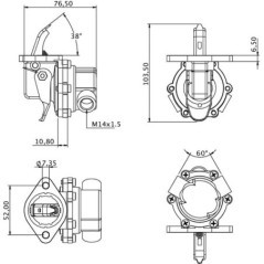 04157223KR Kramp, Fuel Pumps 