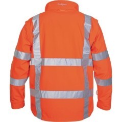 Soft Shell Jacke, orange, Größe M, Hydrowear - 04025980FOM