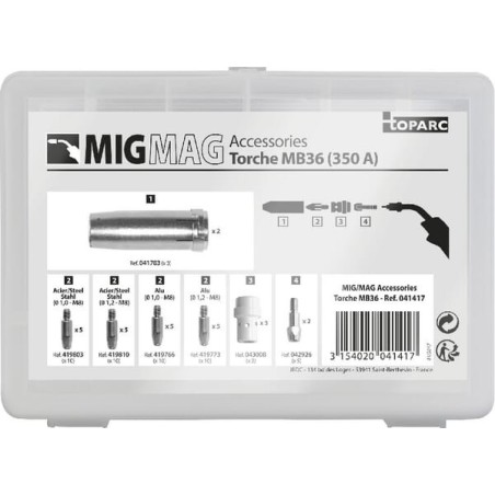 Burner case MB36 MIG 350A - 041417GYS