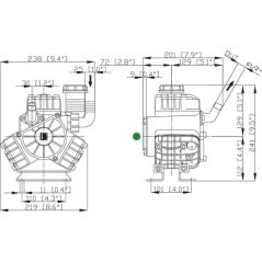 Pumpe PA 430.1-VF Bertolini - 037007973VF
