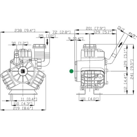 Pompa PA 430.1-VF Bertolini - 037007973VF