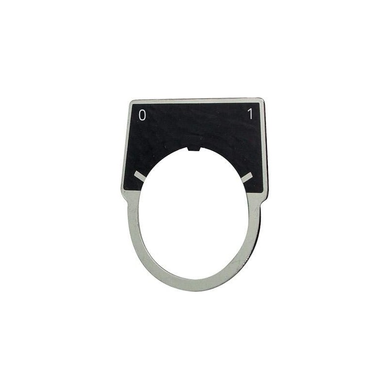 Indicator plate 0-1 inch - 030TN26 Indicator plate 0-1 inch - 030TN26