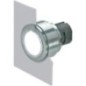 White illuminated push button - 030PFLIB