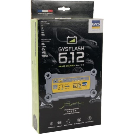 Batterieladeg. GYSFLASH 6.12 - 029378GYS